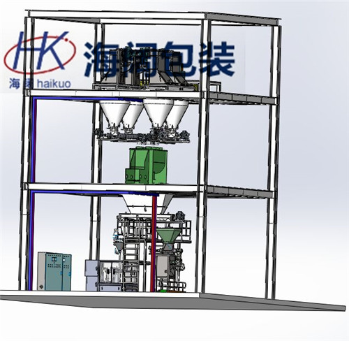 全自動(dòng)水溶肥生產(chǎn)線